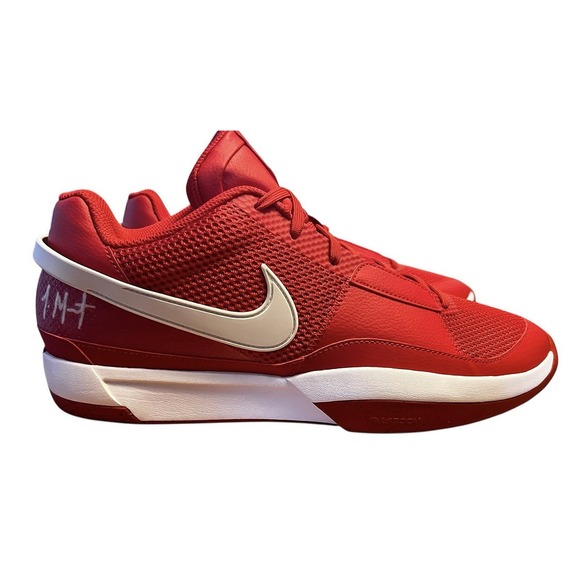 Nike Ja Morant 1 TB Sneakers - University Red/White  Mens Sz 13 FV1303 600‎